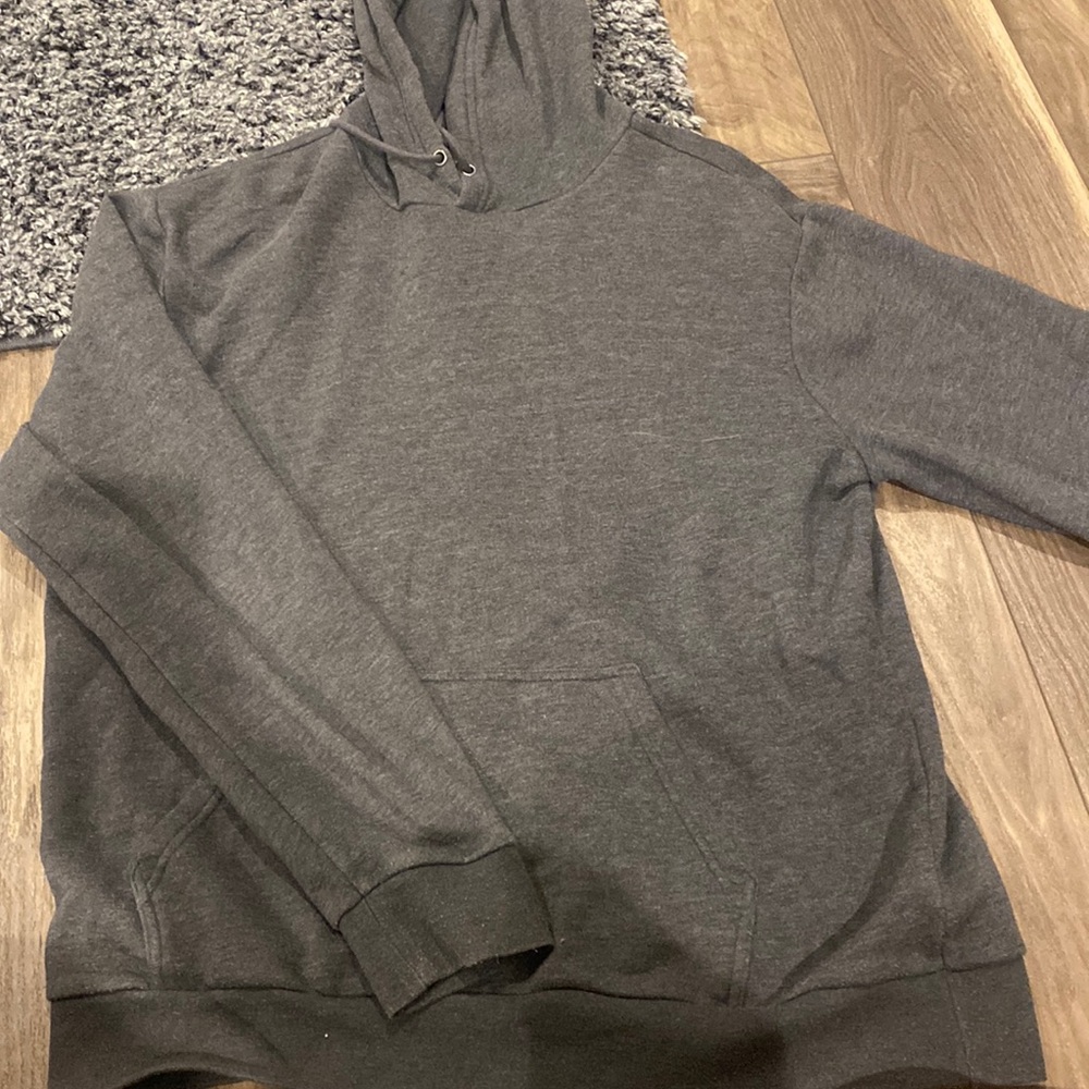 Gray hoodie